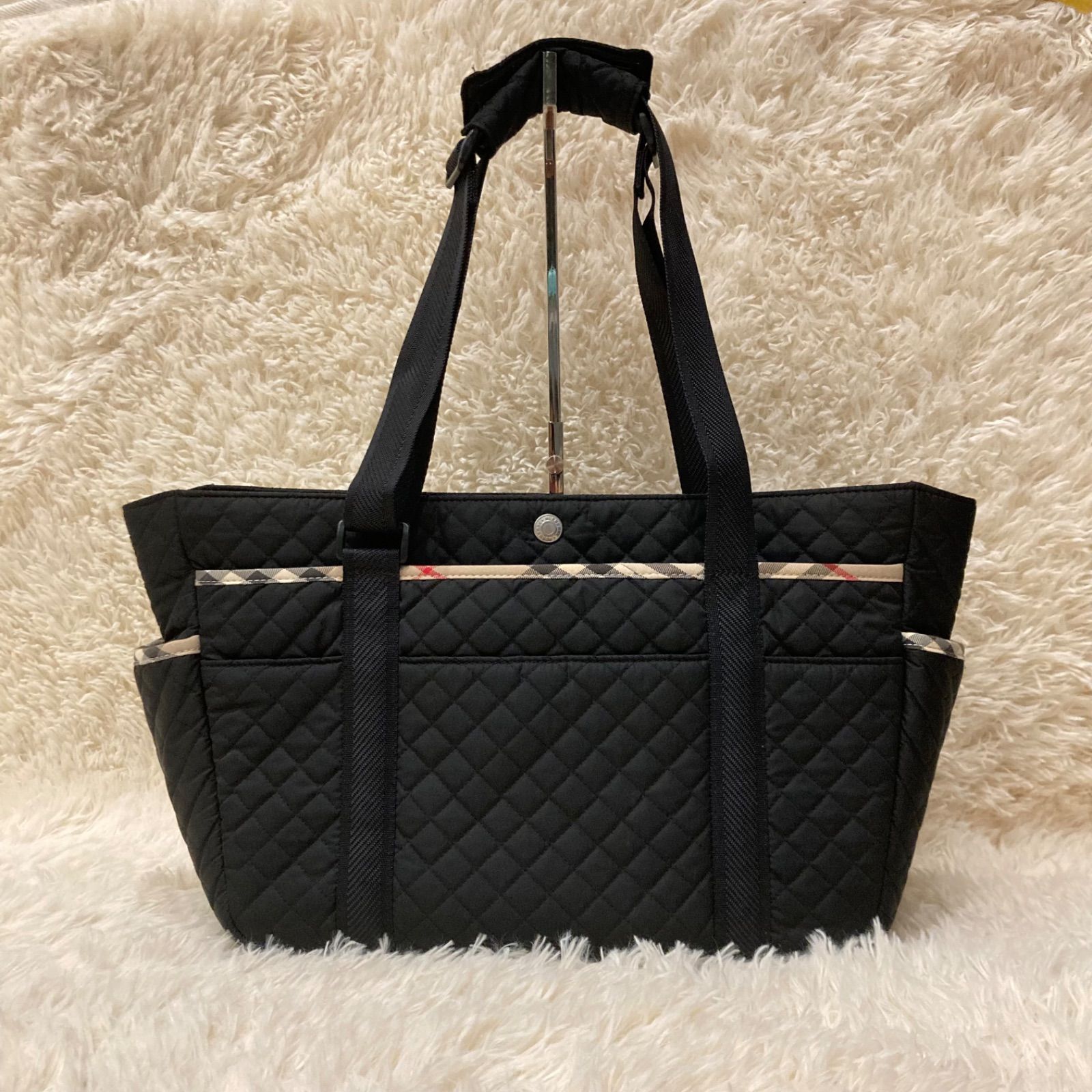 バーバリー マザーズバッグ トートバッグ ノバチェック