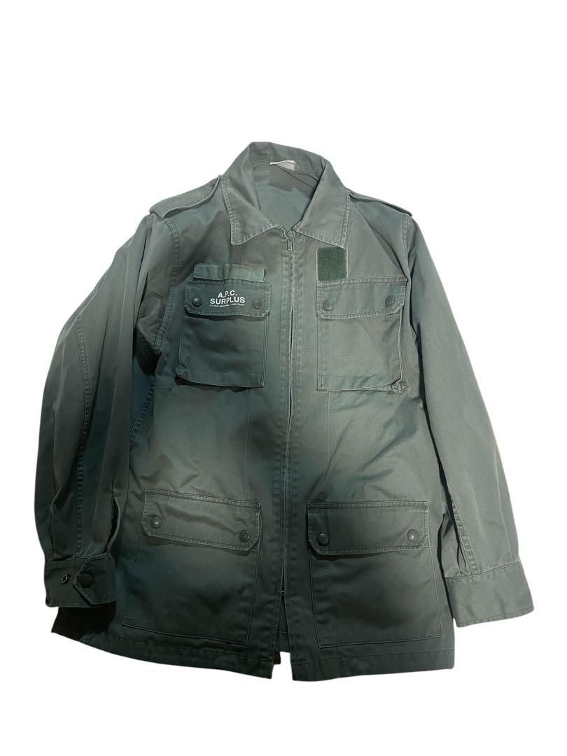 00s A.P.C. SURPLUS ユーロミリタリー ジャケット NT01151 - メルカリ