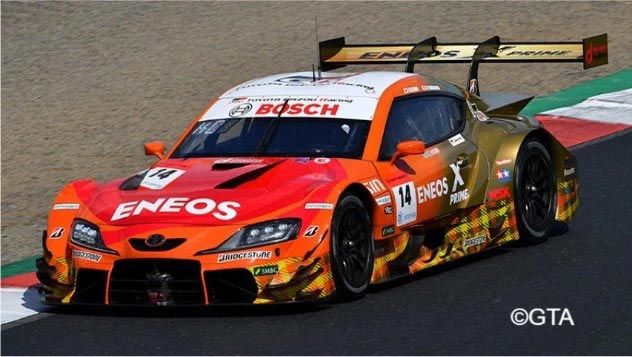 ENEOS X PRIME GR Supra No.14 TGR TEAM ENEOS ROOKIE GT500 SUPER GT 2025 Kazuya Oshima - Kenta Yamashita