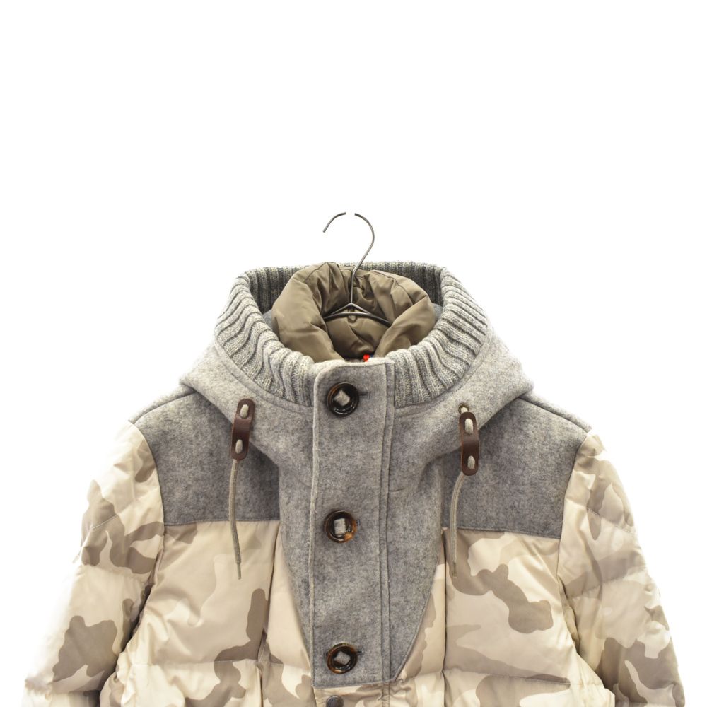 MONCLER (モンクレール) BEAUMONT バーモント ウール切替 ...