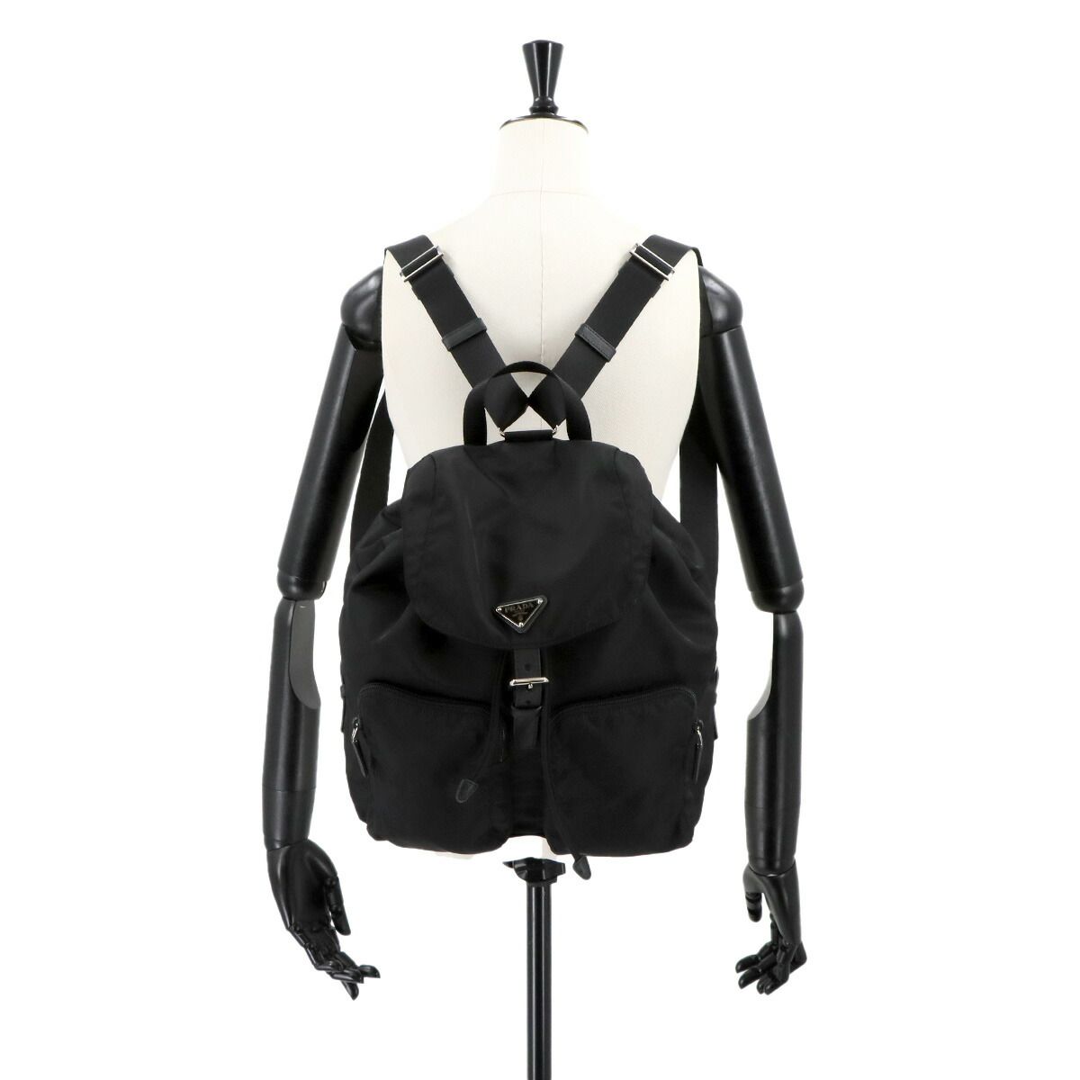 PRADA リュック BK 1BZ005 近年モデル　サフィアーノ　ナイロン セール】PRADA プラダ ナイロン バックパック 1BZ005 (PRADA