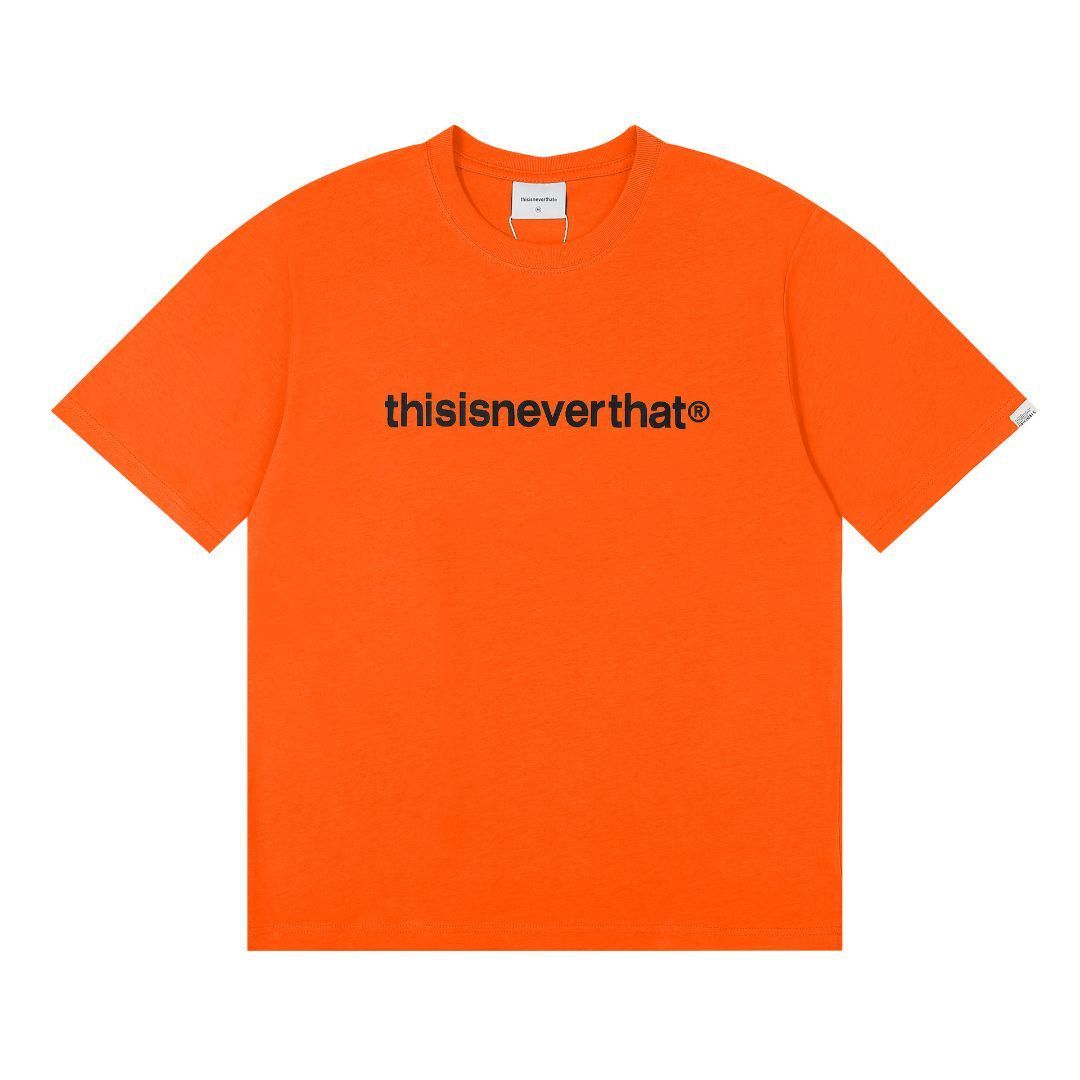 Thisisneverthat Tシャツ 春夏 男女兼用  オレンジ