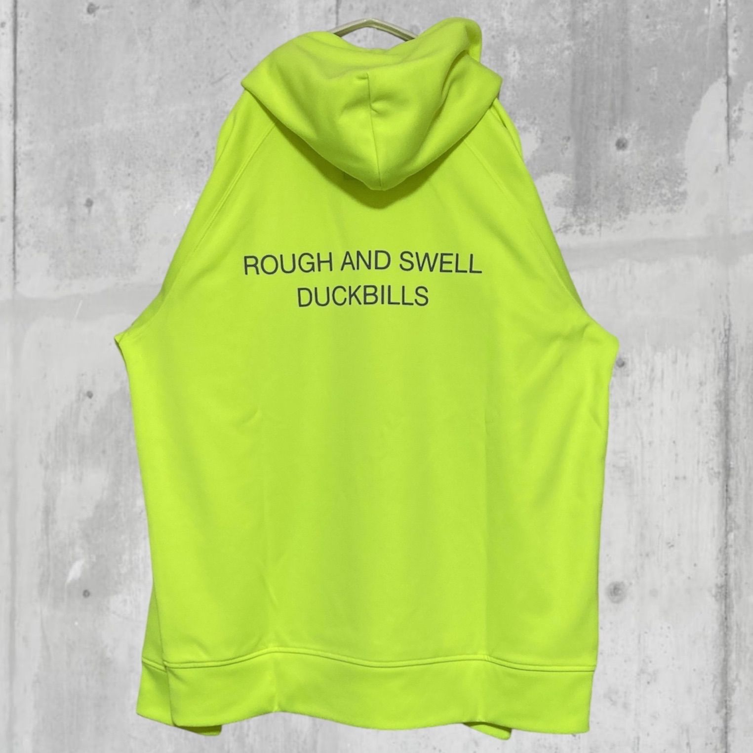 【ひろ05様】ラフアンドスウェル SHIRANKEDOパーカー イエロー M L.XL size【未使用品 】rough&swell ラフアンドスウェル
