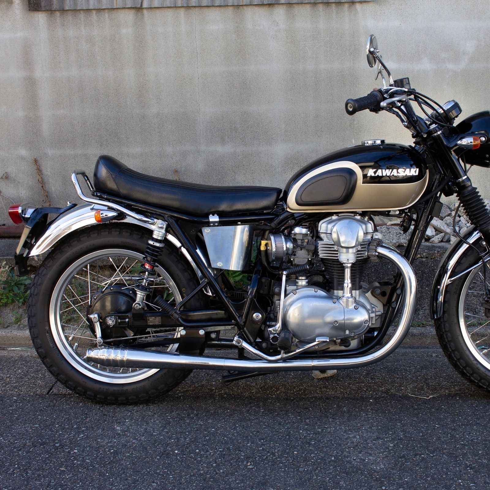 まるた MOTOR ROCK W650/400/800用 薄型ベーツタイプ ´Narrow´ TTシート
