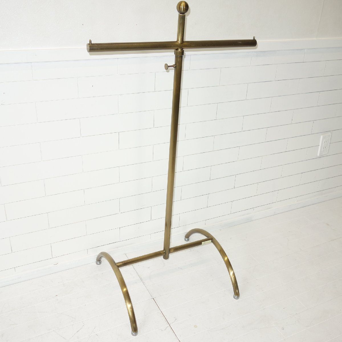 楽天市場】ゴールド ハンガーラック 店舗什器の通販 3way ハンガー