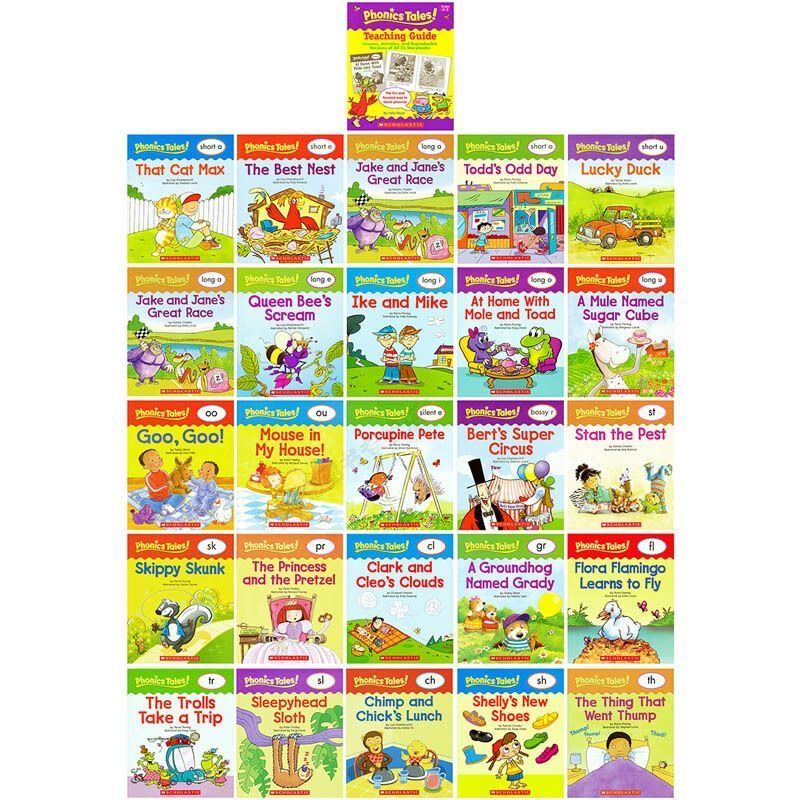 Phonics Tales　25冊　CD付　マイヤペン対応　フォニックステール 新品】Phonics Tales 英語絵本25冊 CD付 マイヤペン対応
