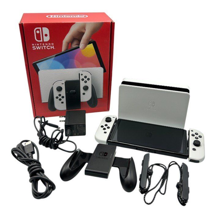 Nintendo Switch ニンテンドースイッチ 有機ELモデル HEG-S-KAAAA 任天堂 ゲーム機 ハード W４