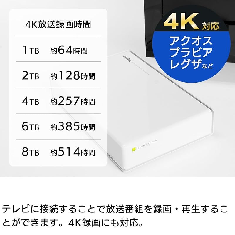 ホワイト LHD-EN60U3WSWH