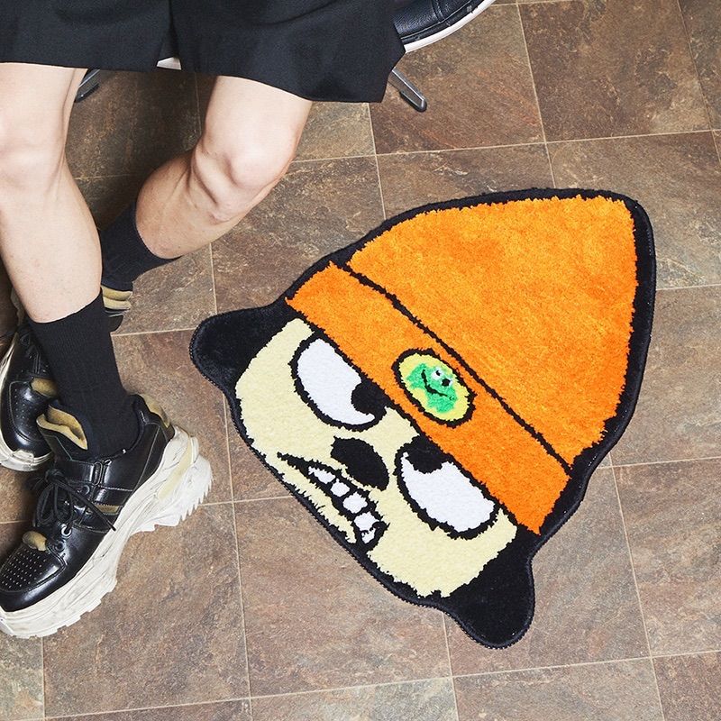 未使用品】Parappa The Rapper×LAROUTE フェイスラグマット ラ