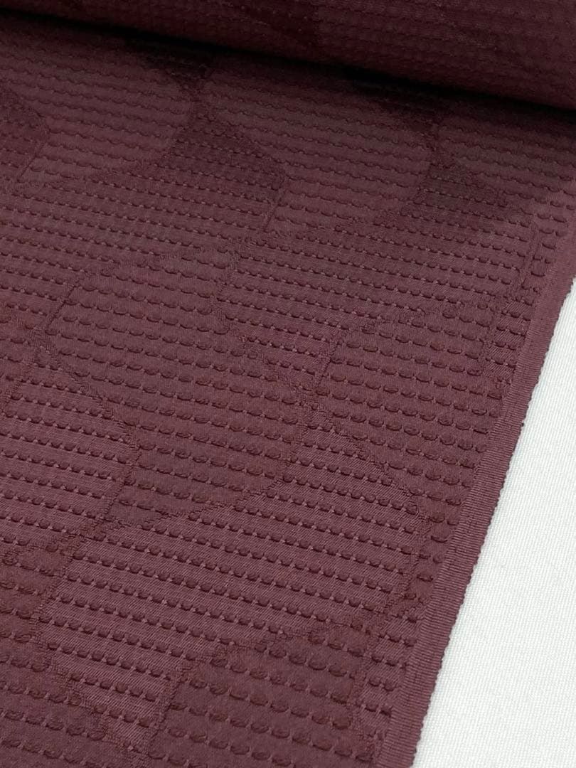 コート地 ふくれ織 紋意匠 濃色 正絹 反物 - メルカリ