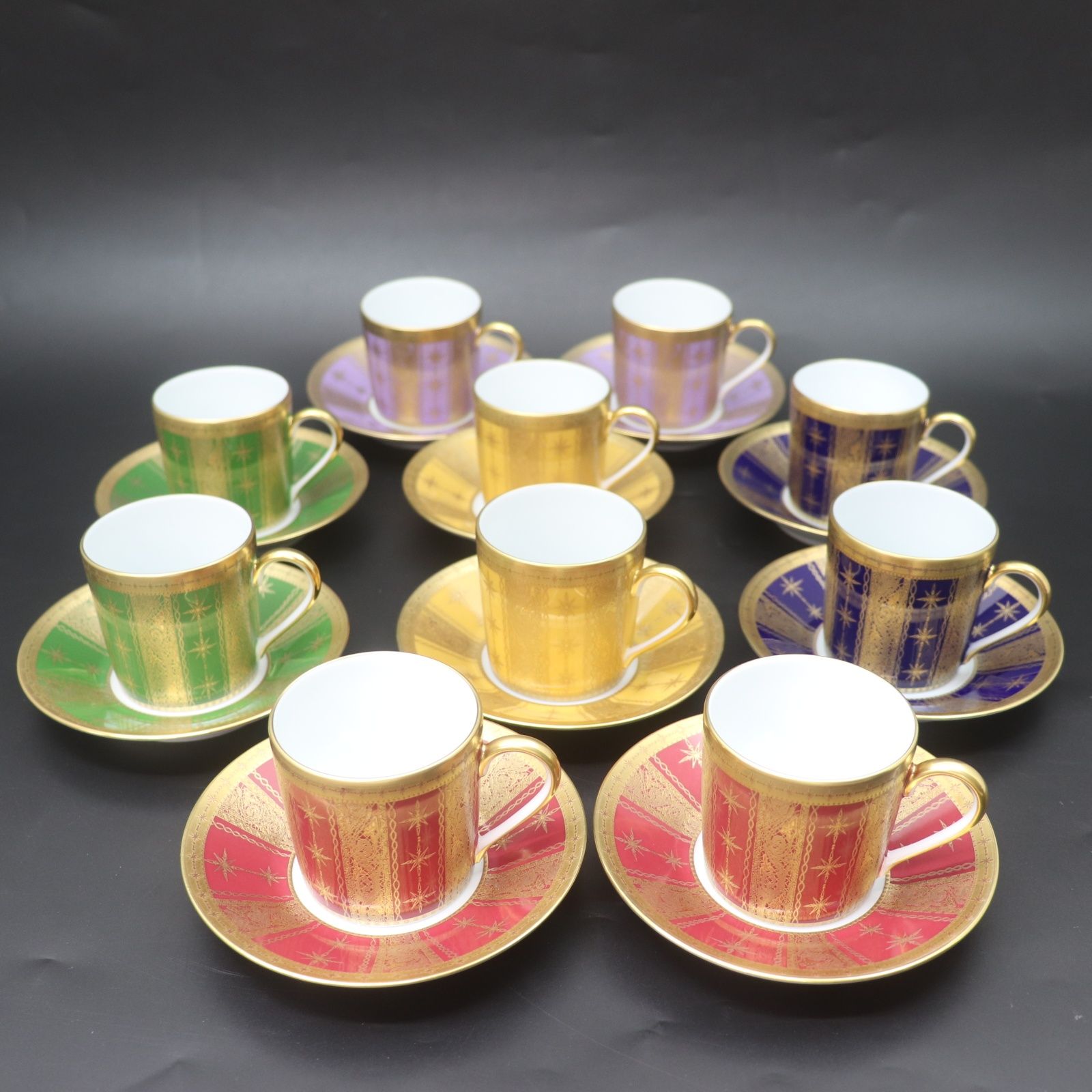 HAVILAND 惜し アビランド デミタスカップ 5客セット