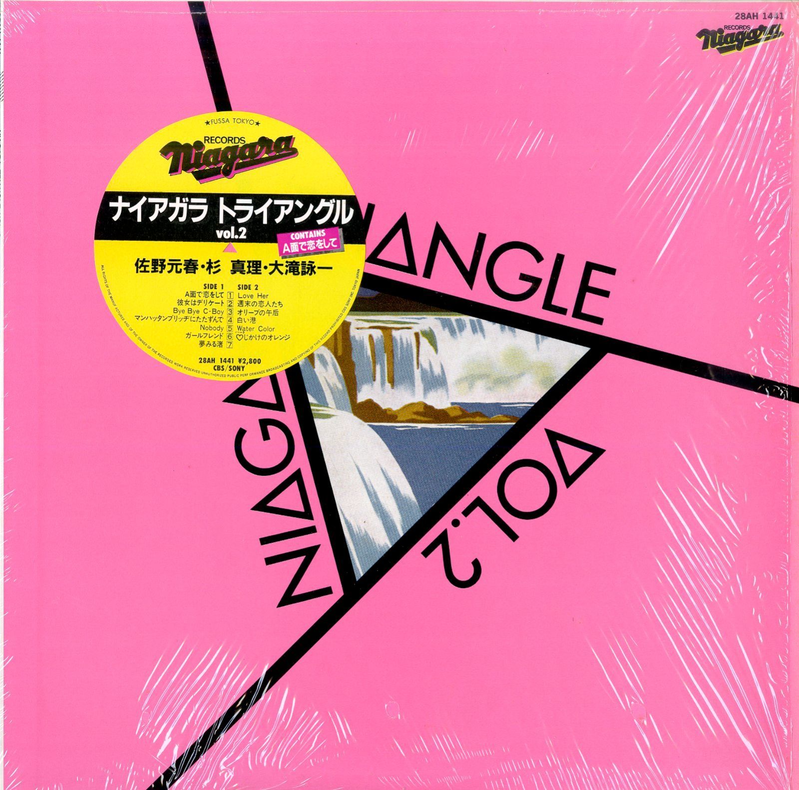 ナイアガラ・トライアングル VOL.1 /1981年再プレス”バージョン Niagara Triangle – Niagara Triangle Vol. 1 – Vinyl (LP