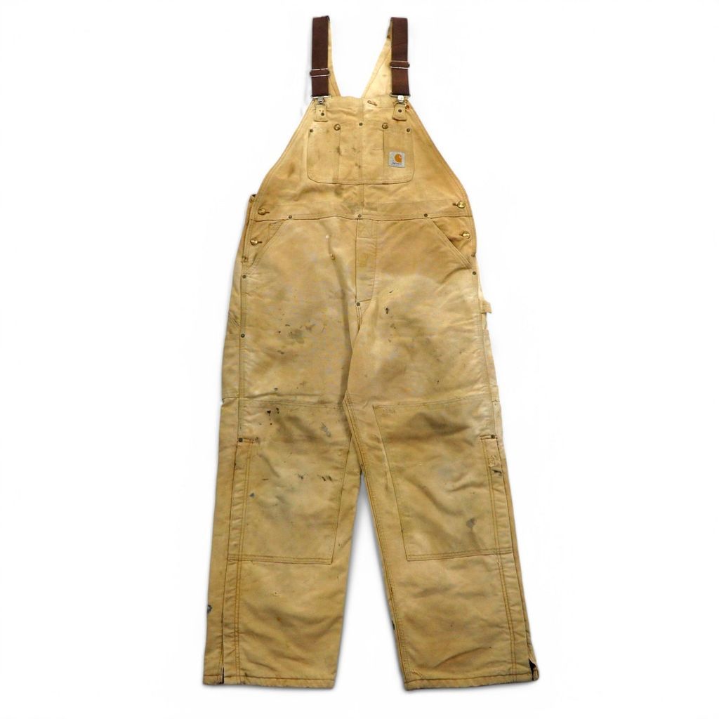 carhartt USA製 80年代 ダブルニー ビブ オーバーオール XL