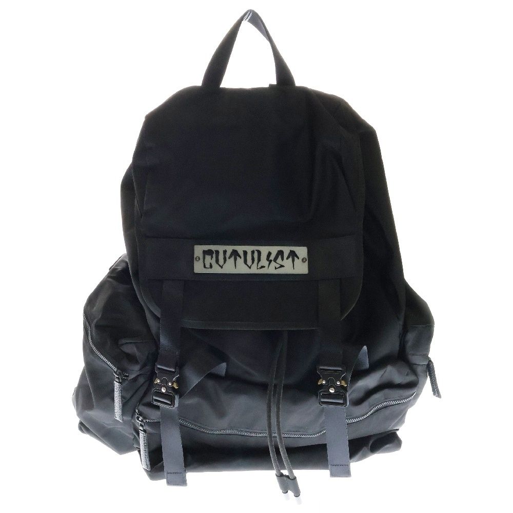 cvtvlist カタリスト INDUSTRIAL BACKPACK インダストリアル プレートロゴ ナイロンバックパック リュック ブラック