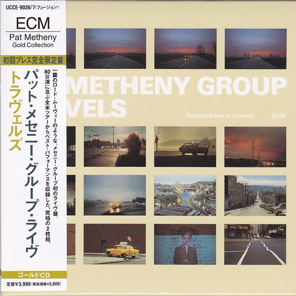 2CD パット メセニー グループ パ トラヴェルズ UCCE903637 ECM Records |00220