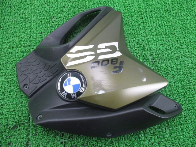 F800GS サイドカウル 左 4663　8529014 BMW 純正  バイク 部品 4663 8529014 カラマタメタリック タンクカバー シュラウド コケキズ無し 車検 Genuine:22104587