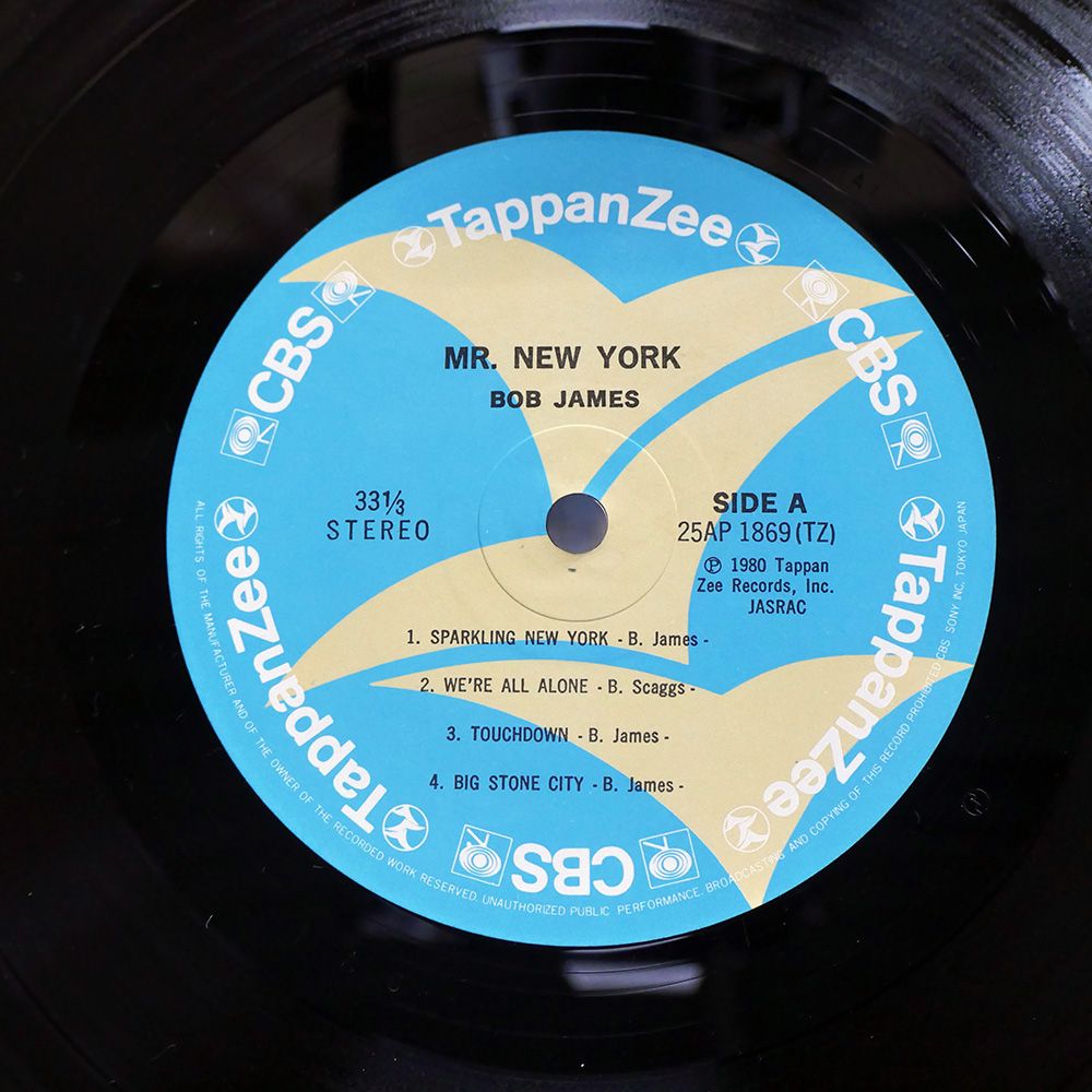 レコード色々 国内盤 BOB JAMES/MR. NEW YORK/CBS/SONY 25AP1869 LP - メルカリ
