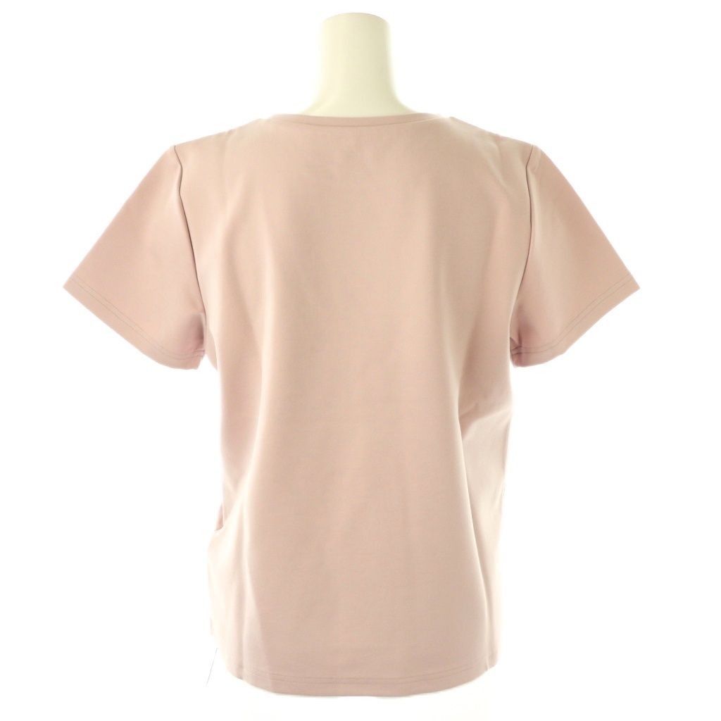 Apuweiser-riche ピンク 半袖トップス　サイズ：２ Apuweiser-riche アプワイザーリッシェ 24SS シャツチュール