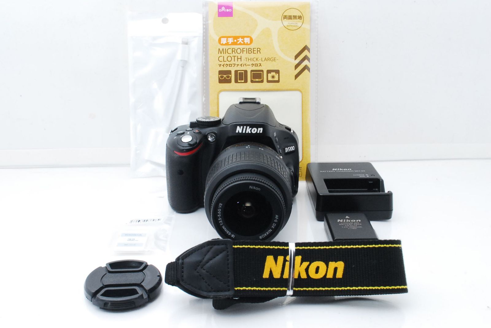 ❤️手ぶれ補正＋自撮り＋iPhone転送！ショット数7373回☆ニコン D5100 