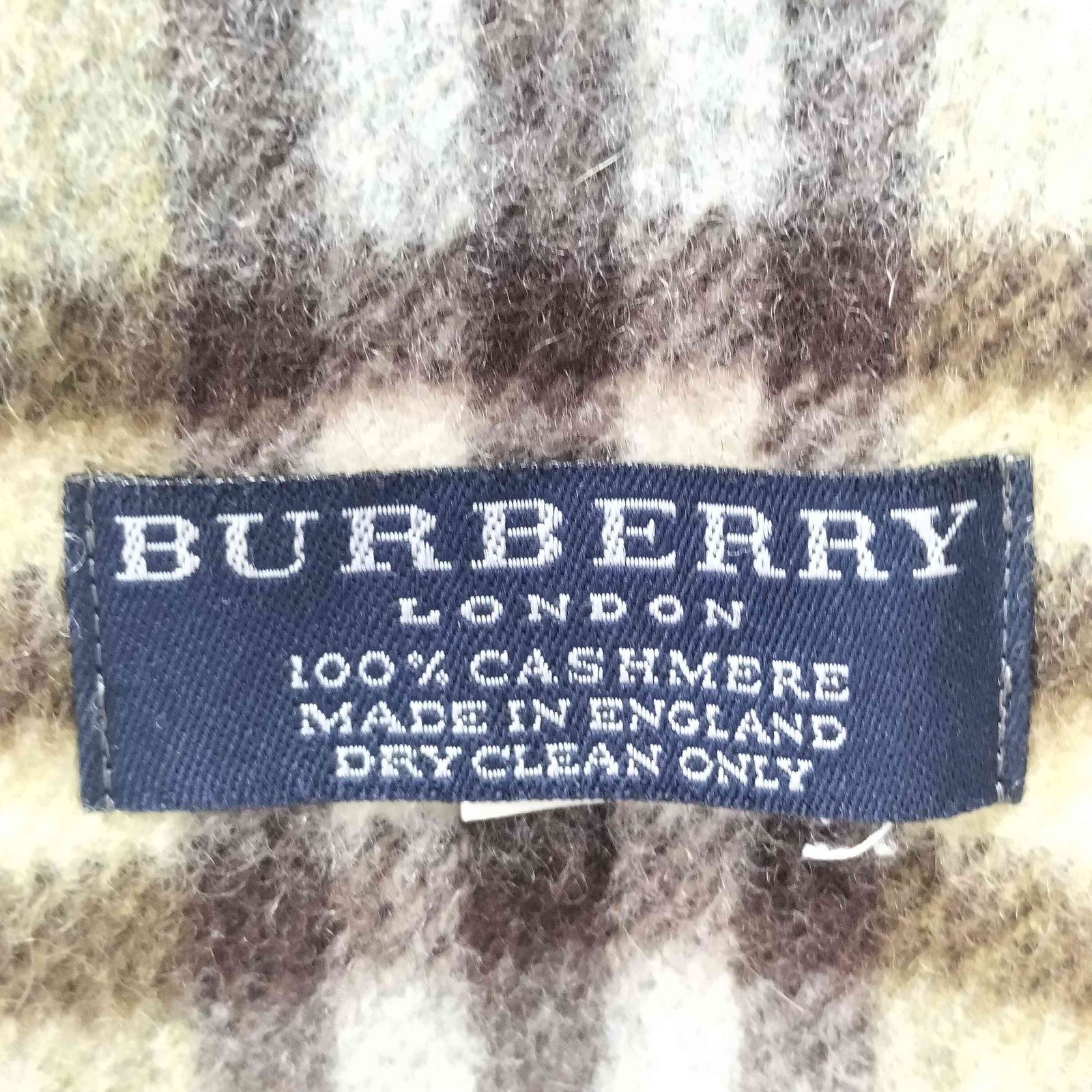 バーバリーロンドン BURBERRY LONDON 英国製 CASHMERE カシミヤ