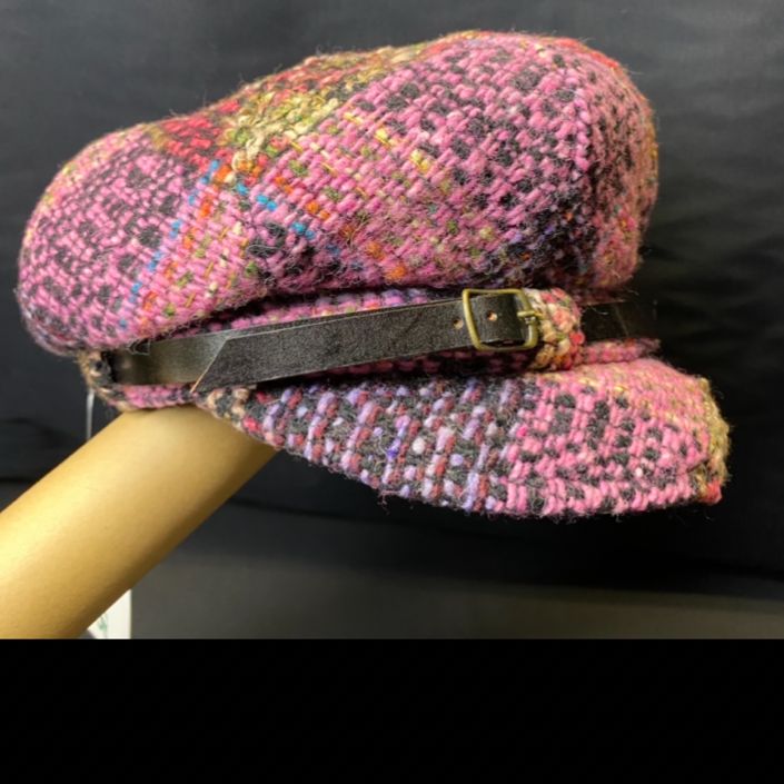 イタリア製 ピンクハット - 帽子