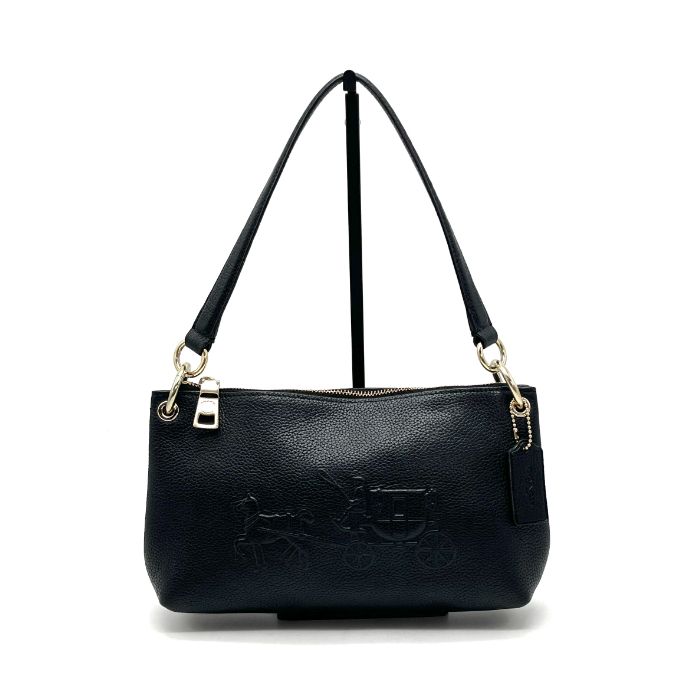 COACH コーチ 2way レザー ハンド ショルダー バッグ eH0992N