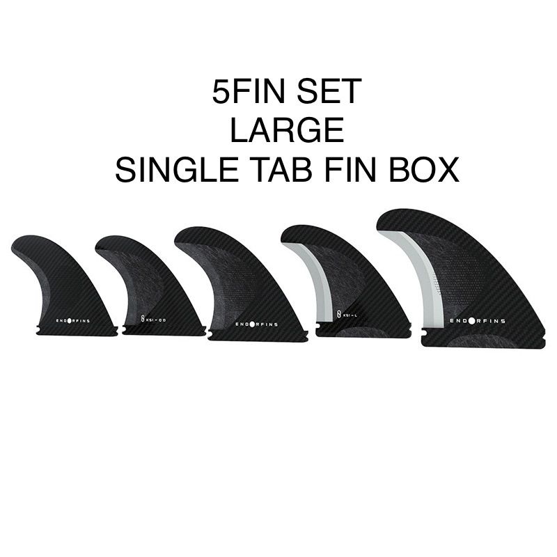 スレーターデザインエンダーフィン KS1 5FIN シングルタブFINBOX L