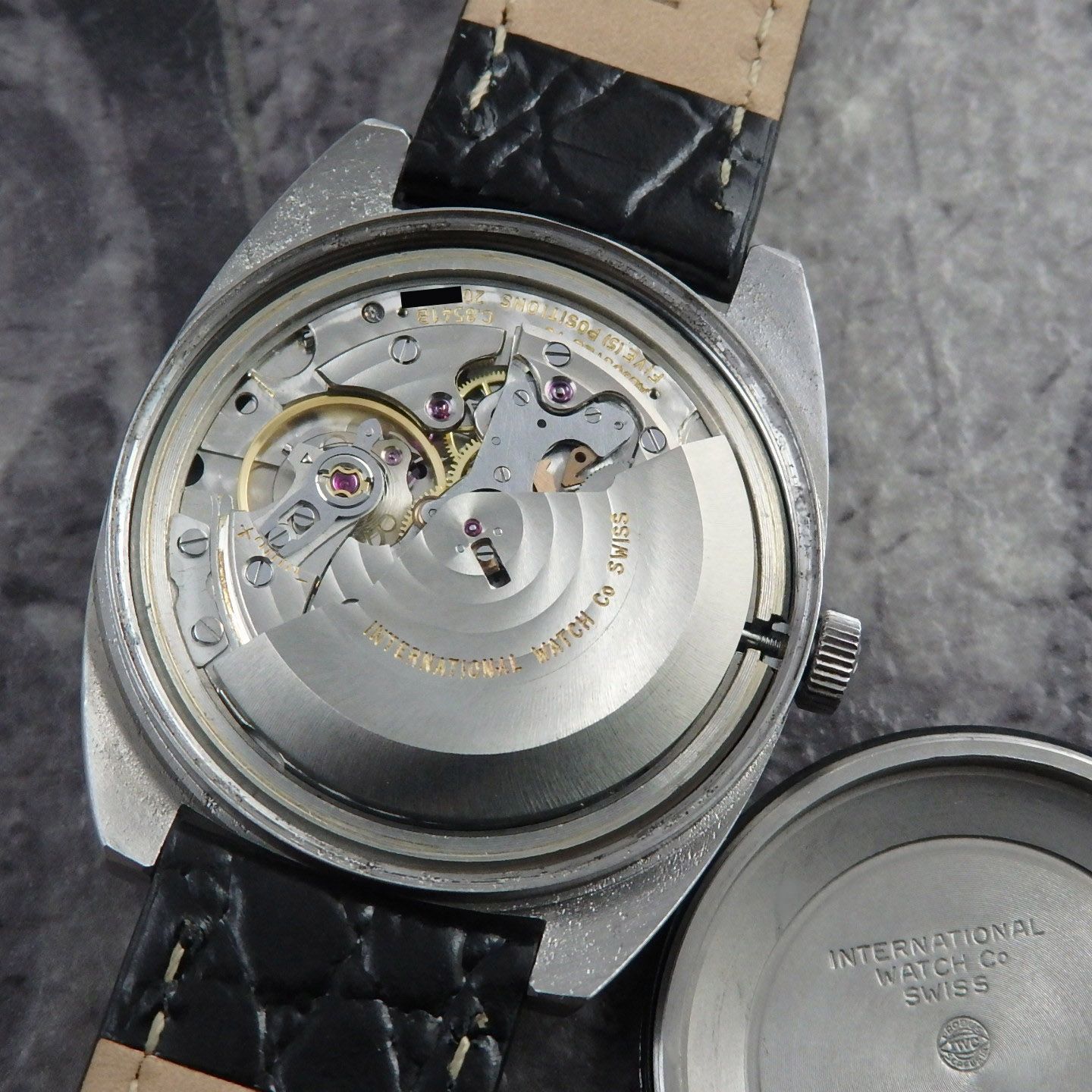 IWC クッションケース オールドインター 1872 アンティーク メンズ 