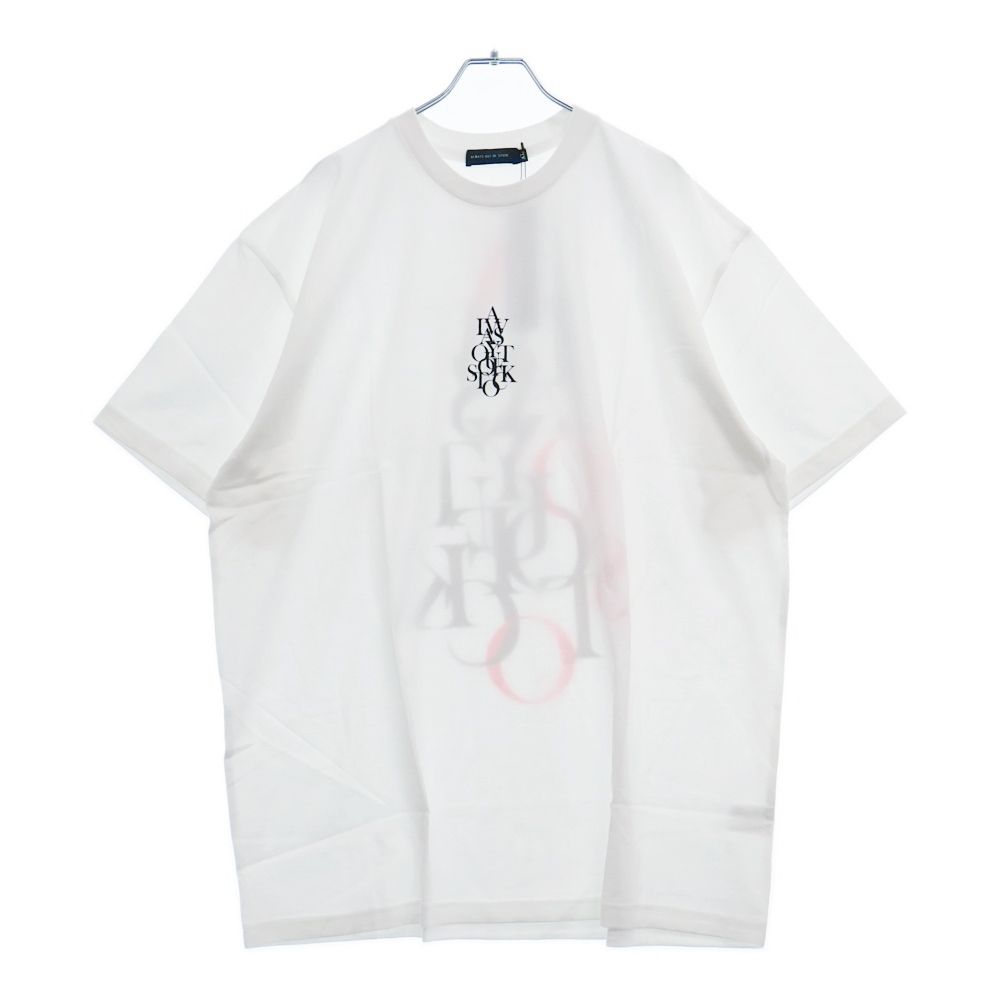 ALWAYS OUT OF STOCK シャツ ホワイト ALWAYS OUT OF STOCK (オールウェイズアウトオブストック) フロント