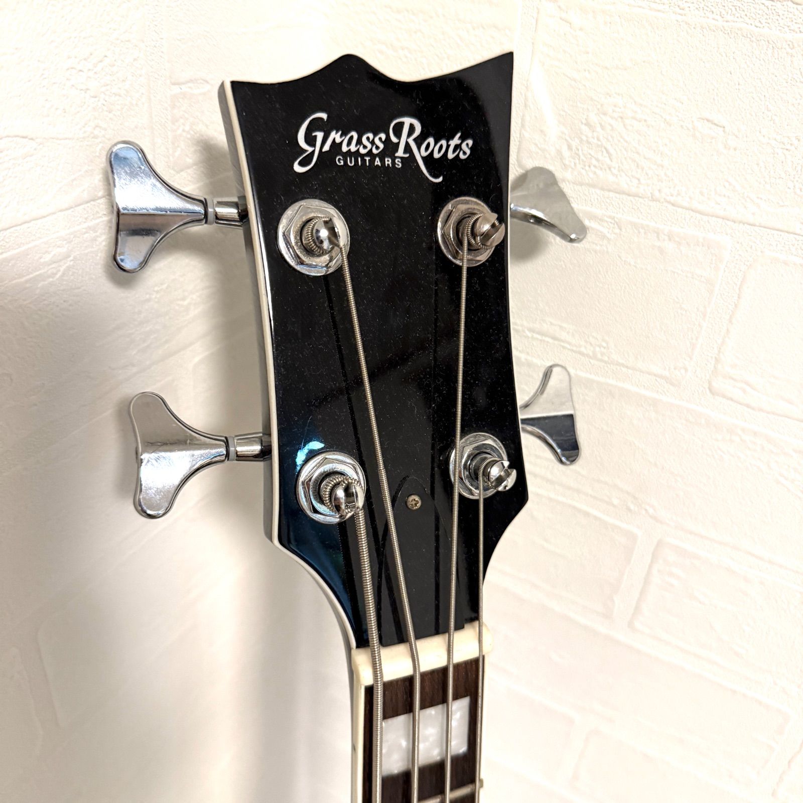 GrassRoots G-AK-70 シド明希モデル エレキベース シルバースパークル