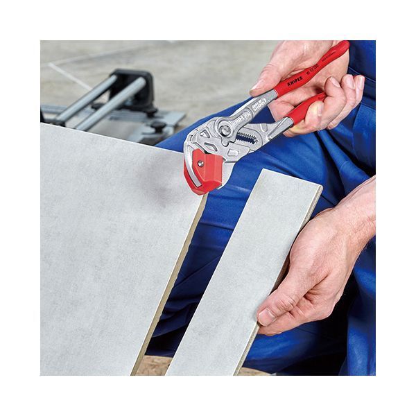 KNIPEX クニペックス タイルブレーキングプライヤー プラスチックコーティング サイズ58×40×250mm パック入 9113-250SB HRDEVELOPMENT_JP