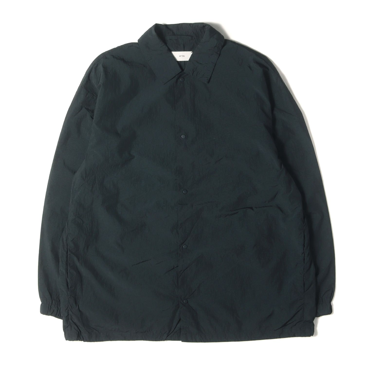 ジャケット・アウター ATON HAND DYE NYLON COACHJACKET ATON/エイトン】HAND DYE NYLON COACH JACKET | エディフィス