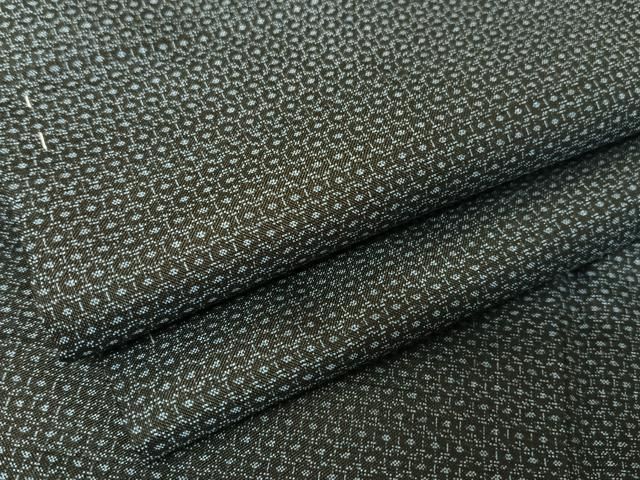 平和屋着物○本場村山大島紬 亀甲絣 正絹 逸品 未使用 AABA5061np