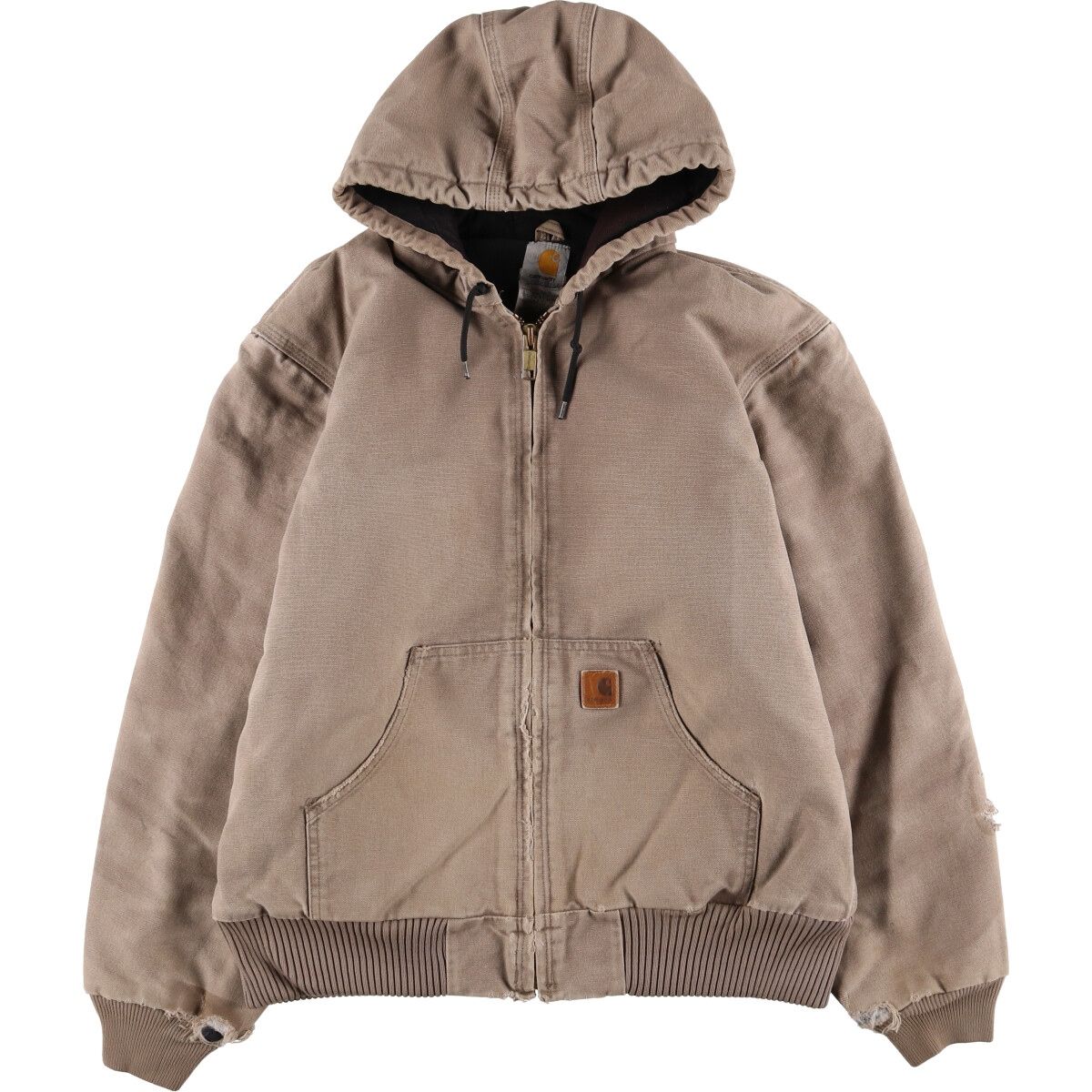 【古着】Carhartt アクティブジャケット 古着 カーハート Carhartt アクティブジャケット ダックフルジップ