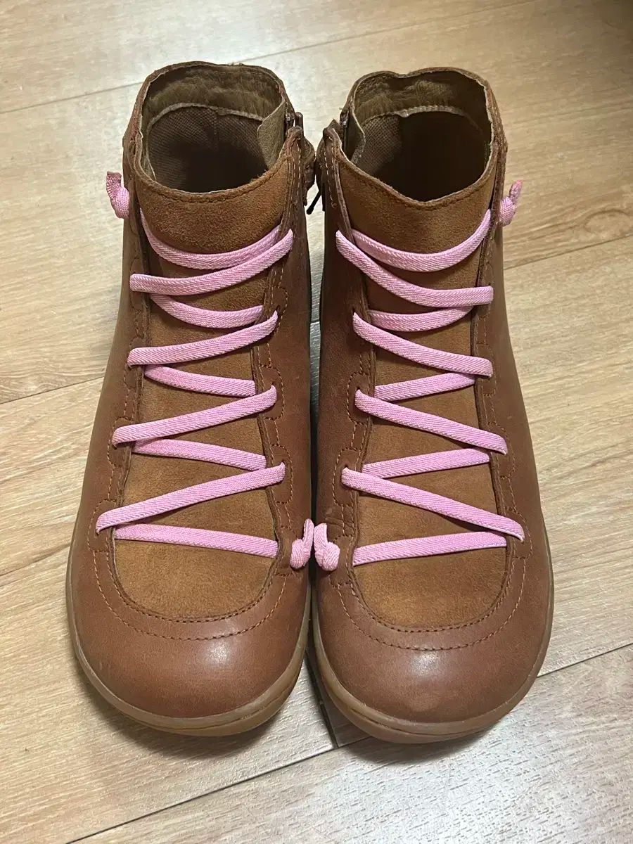 Camper カンペール ペルー アンクル ブーツ まれ 組み合わせ キッズ 37 230 ー 235