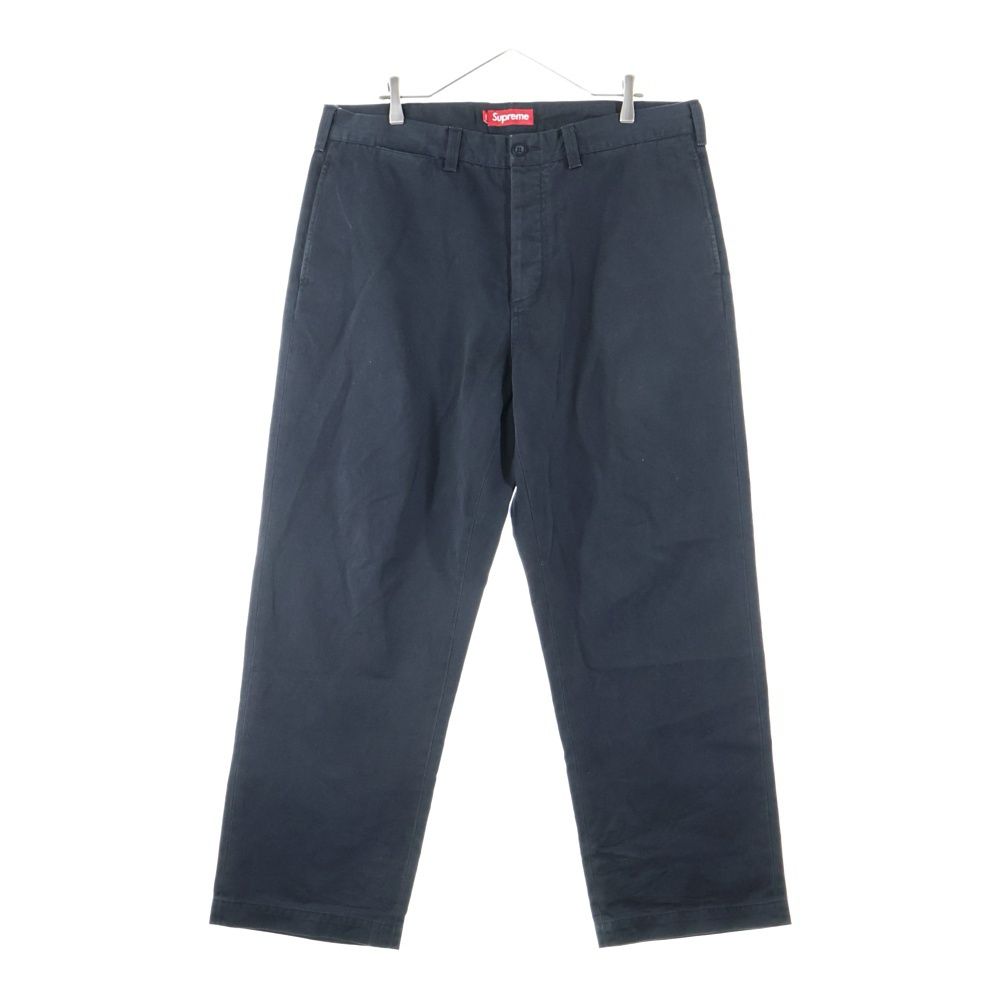 SUPREME シュプリーム 20AW Pin Up Chino Pant ピンアップ グラフィックエンブロイダリー チノパンツ ブラック