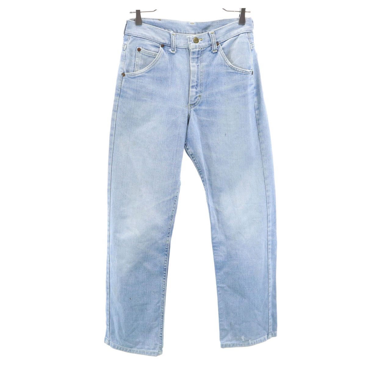 Lee リー 80s 42タロン ヴィンテージ ストレートデニムパンツ w29 ウォッシュブルー ジーンズ メンズ Lee リー 80s 42タロン ヴィンテージ ストレートデニムパンツ w29