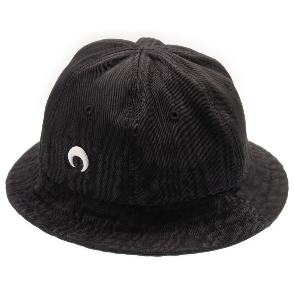MARINE SERRE (マリーン セル) MOIRE BUCKET HAT ロゴ刺繍