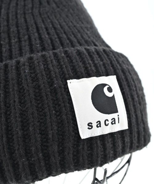 sacai ニット帽・ビーニー サカイ - sacai | Carhartt WIP Beanie-Black-Fの通販 | RESTIR