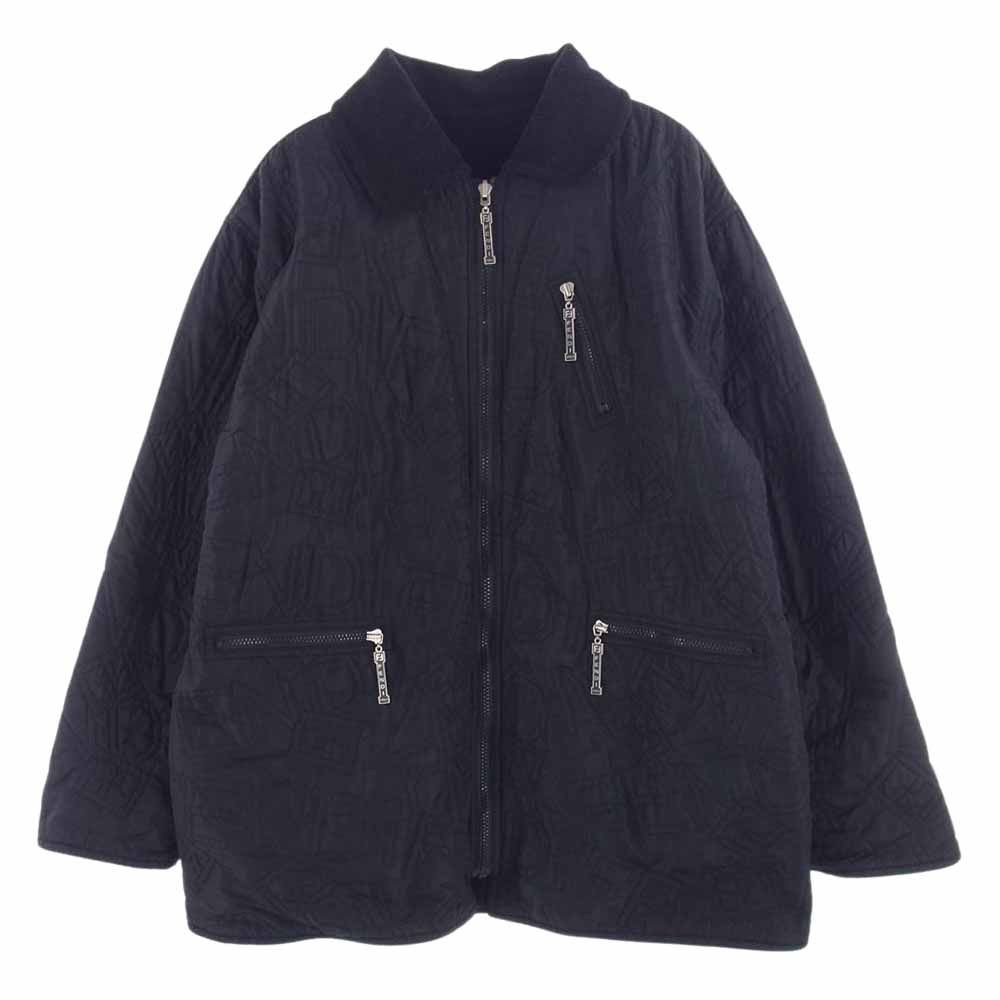 Fendi ブラック リバーシブル フリースジャケット 中古・古着通販】FENDI (フェンディ) FFロゴリバーシブル