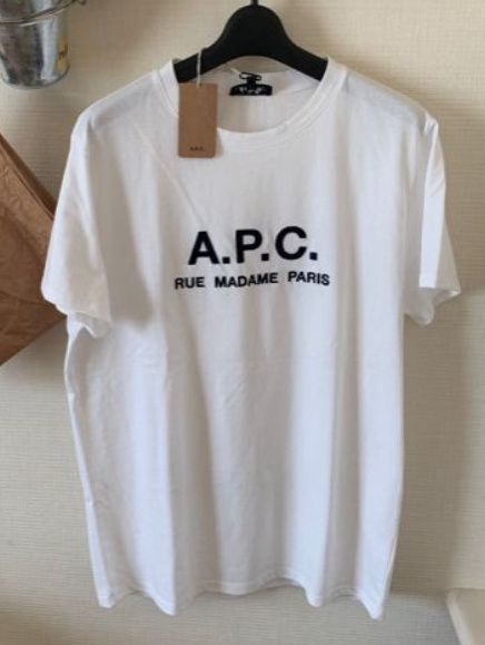 A.P.C. アーペーセー Tシャツ ロゴ 刺繍 フリークスストア a.p.c