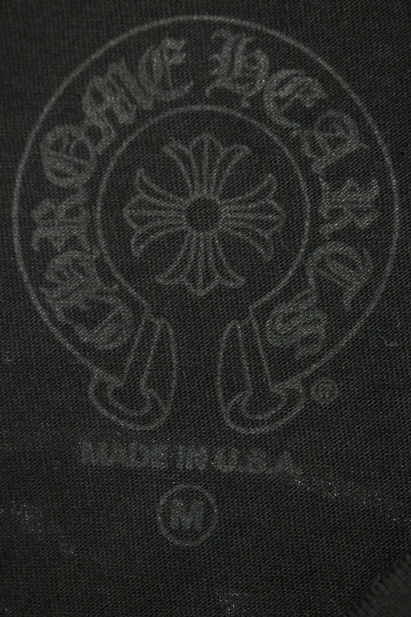 クロムハーツ CH T-SHRT/1 バックホースシュープリントTシャツ メンズ M 