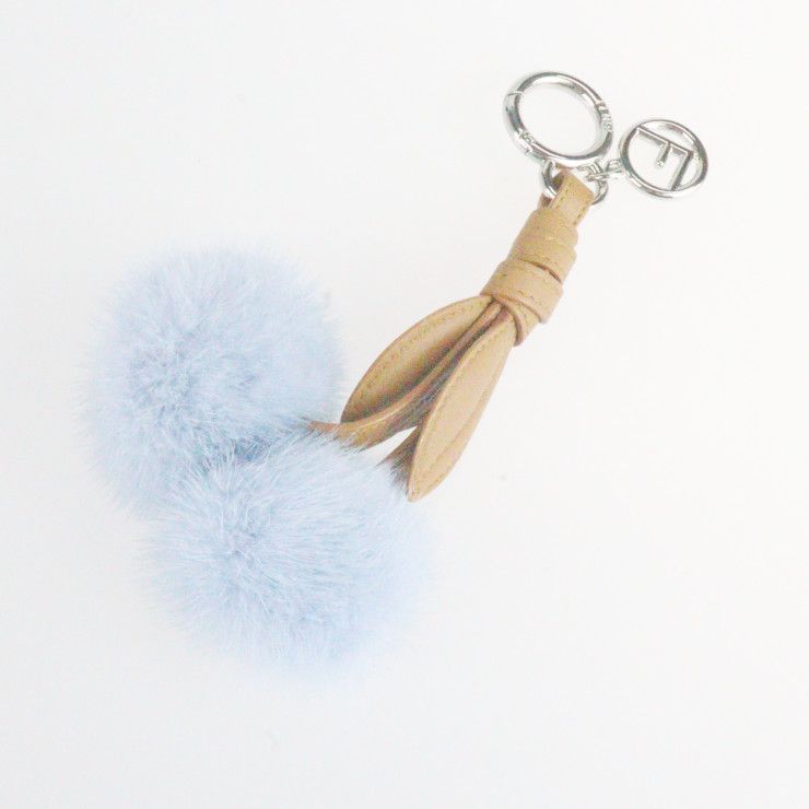 FENDI フェンディ さくらんぼ バッグチャーム キーホルダー