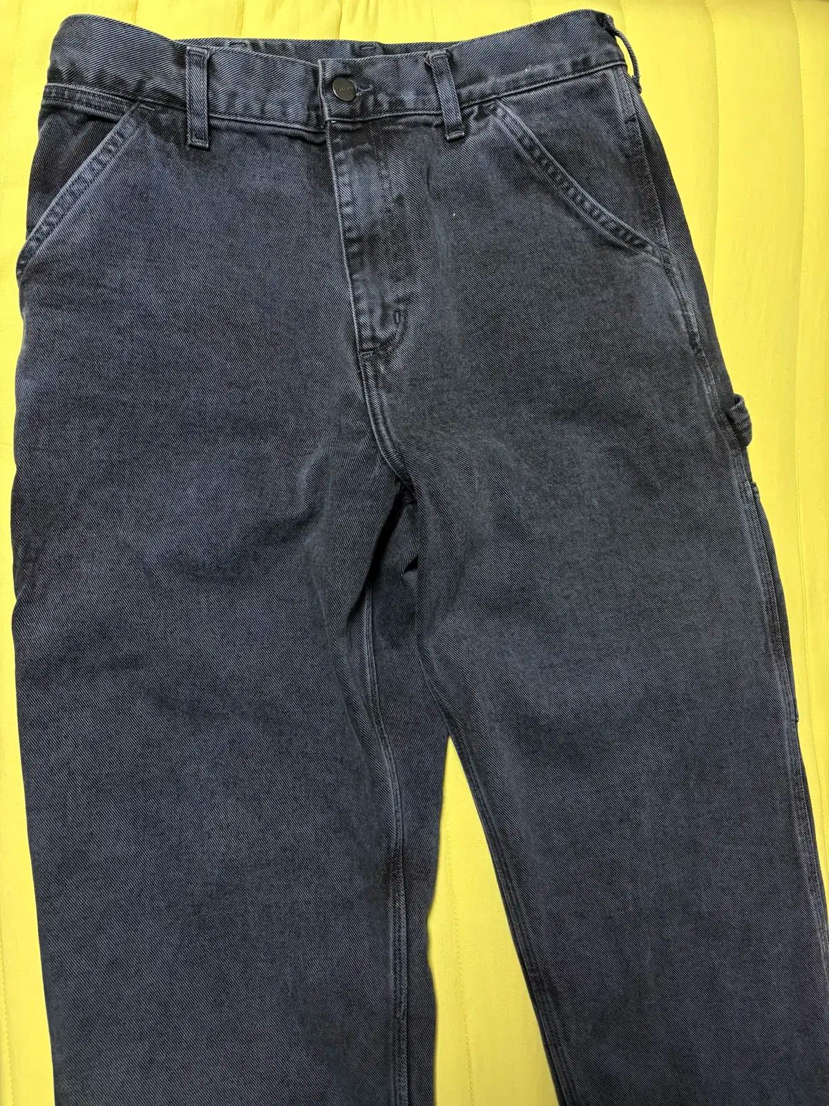 Carhartt(カーハート) wip シングルニー 30x32 ダークネイビー デニム