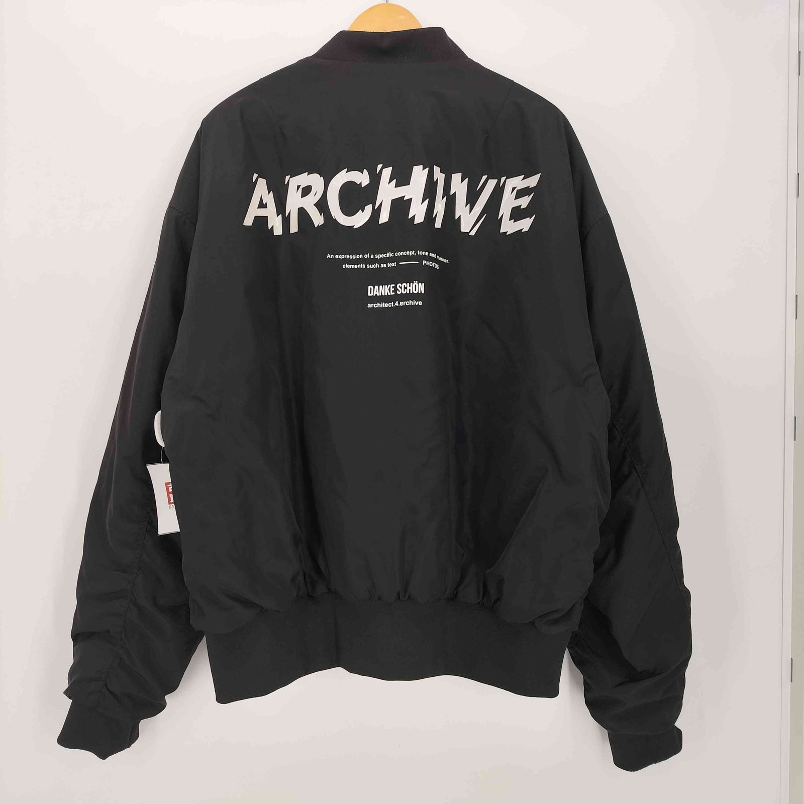 ジャケット・アウター Danke Schon. MA1 ダンケシェーン Danke Schon 23AW A4A 別注 ARCHIVE MA-1 中綿