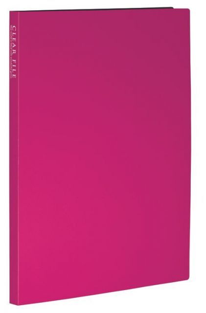 まとめ セキセイ クリヤーファイル 高透明 ピンク KP-2512-21 ×20セット