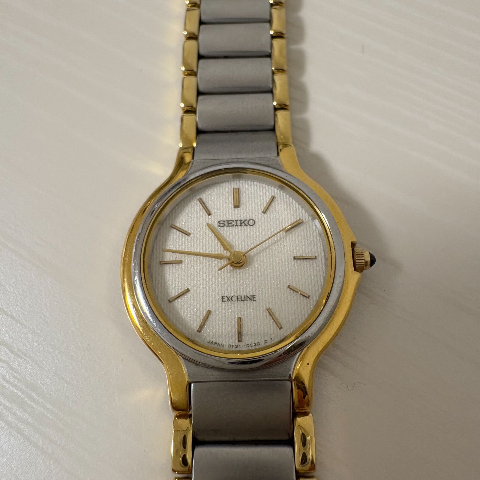 美品　SEIKO　セイコー　エクセリーヌ　ホワイト　シルバー　ゴールド　クォーツ 楽天市場】＼8/1限定☆全品10%OFFクーポン+さらに3倍／ セイコー