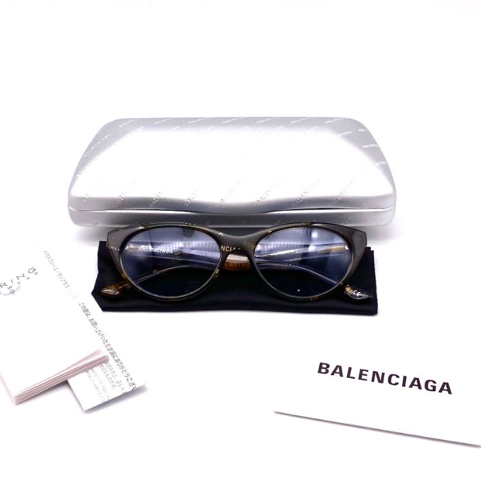 BALENCIAGA バレンシアガ シグネチャー ロゴ プラスチック サングラス eH0795N