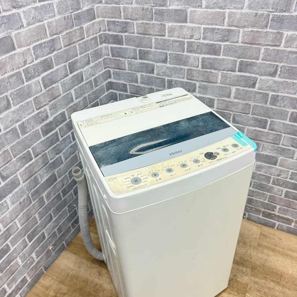 洗濯機 4.5kg ハイアール Haier JW-C45D 全自動 ひとり暮らし 4.5キロ 2019年製【中古】 - メルカリ