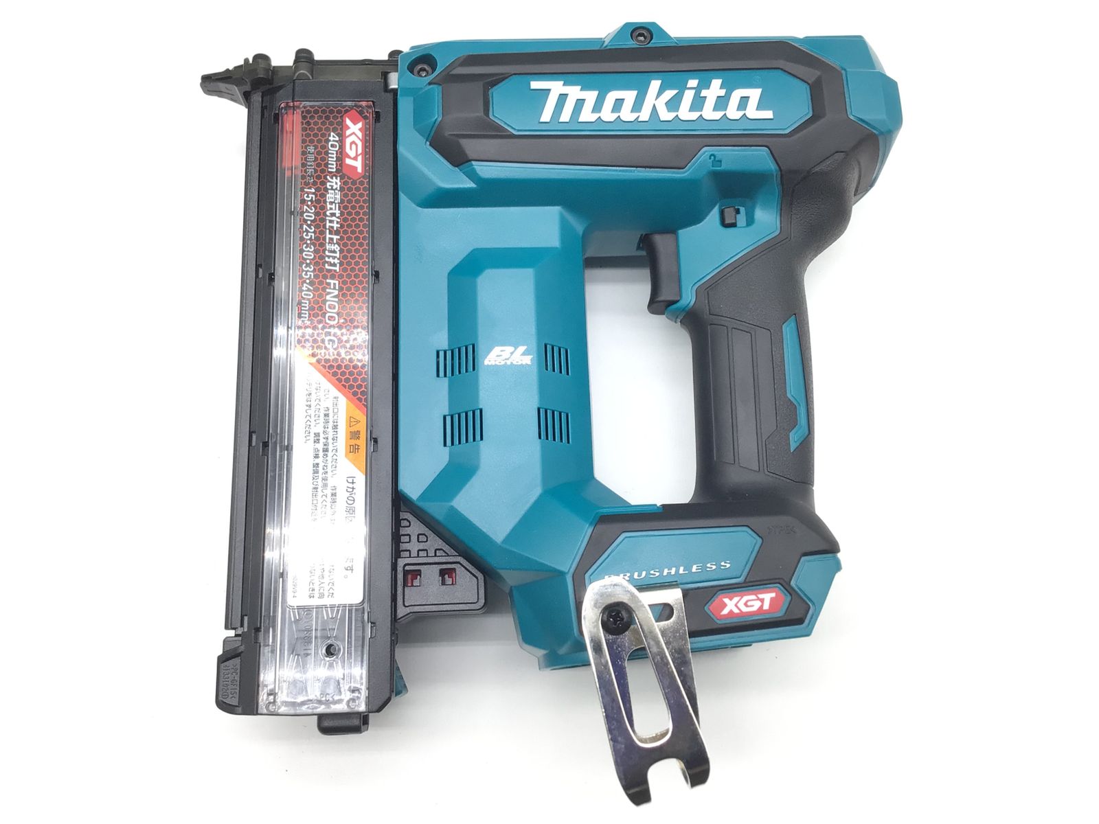 マキタ(Makita) 充電式仕上釘打 40Vmax2.5Ah バッテリ・充電器・ケース付 FN001GRD
